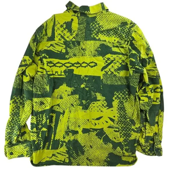 Urban Outfitters | Eye Catching Streetwear Flannel | Size Large - Picture 4 of 4